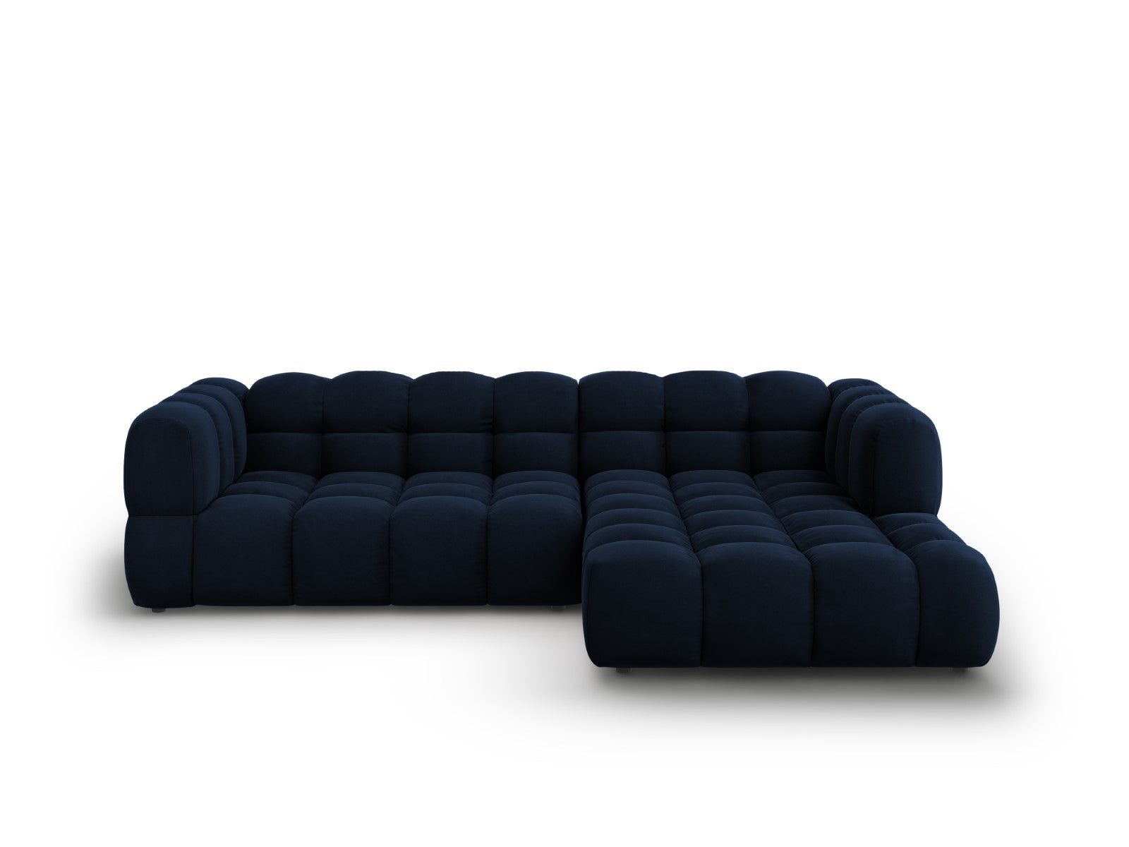 Cosmopolitan Design Modulaire hoekbank rechts Sky 4-zits, flueel, koni