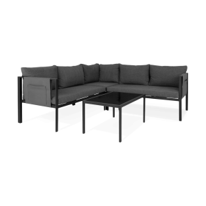 Artichok Clara 2 delige tuin loungeset donkergrijs – met zitkussens Artichok Clara 2 delige tuin loungeset donkergrijs – met zitkussens