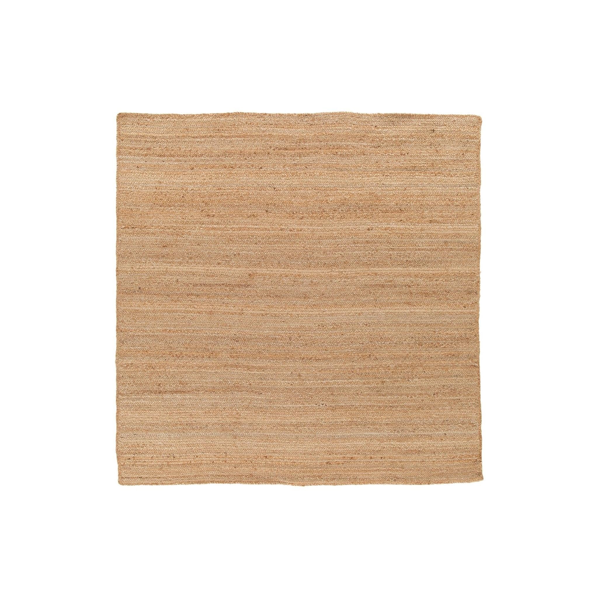AFK Living vloerkleed Natura - handgemaakt - Jute - 160 x 160 cm