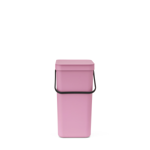 Brabantia Sort & Go afvalemmer, 16 liter – Lilac Pink