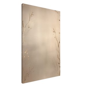 Artfulprints Canvas Abstract – Golden leafs canvas – 60×90 cm – beige Artfulprints Canvas Abstract – Golden leafs canvas – 60×90 cm – beige