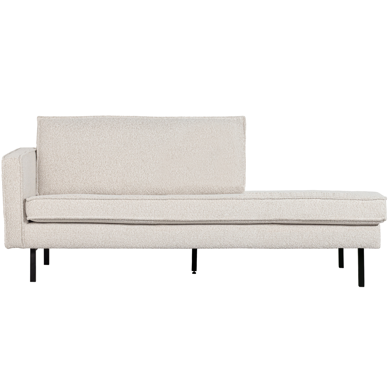 WOOOD daybed links Rodeo - Bouclé - Naturel - 85x203x86