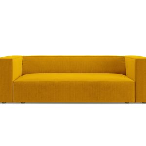 Cosmopolitan Design Bank Arendal 2-zits, chenille met ribbeleffect mos Cosmopolitan Design Bank Arendal 2-zits, chenille met ribbeleffect mos