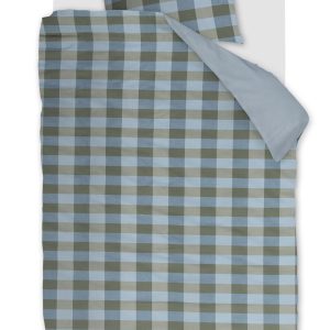 Beddinghouse Dekbedovertrek Marre – 140 x 200/220 cm – Blauw Groen Beddinghouse Dekbedovertrek Marre – 140 x 200/220 cm – Blauw Groen