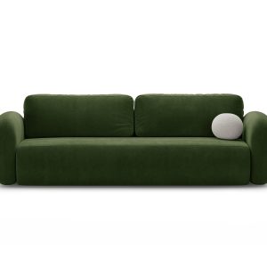 Cosmopolitan Design Slaapbank met opbergdoos Tonale 3-zits, flueel leg Cosmopolitan Design Slaapbank met opbergdoos Tonale 3-zits, flueel leg