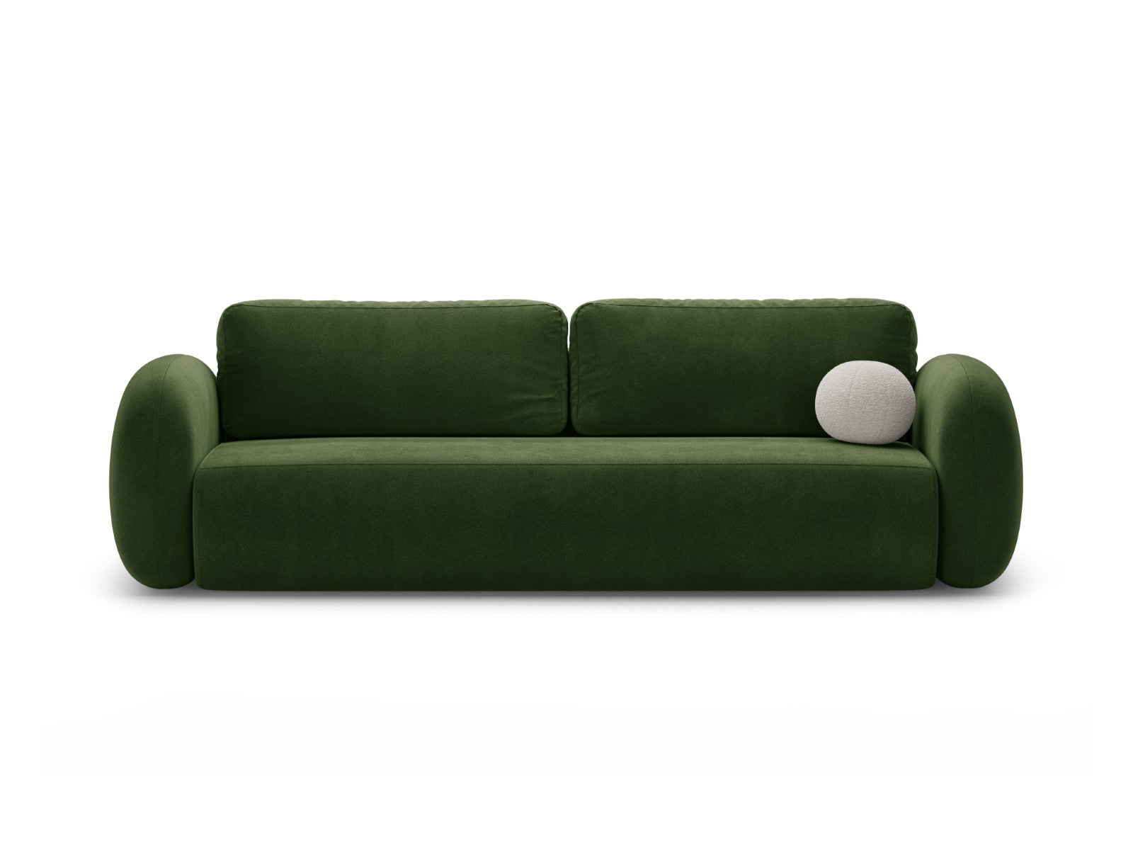 Cosmopolitan Design Slaapbank met opbergdoos Tonale 3-zits, flueel leg