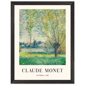Artfulprints Poster met Lijst Claude Monet – The willows – 30×40 cm – Artfulprints Poster met Lijst Claude Monet – The willows – 30×40 cm –