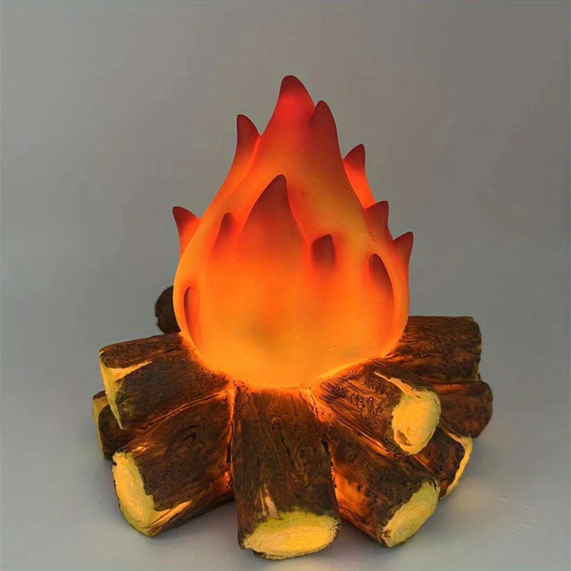 LumiFlame – Draadloze Lamp Met Realistische Vlammen