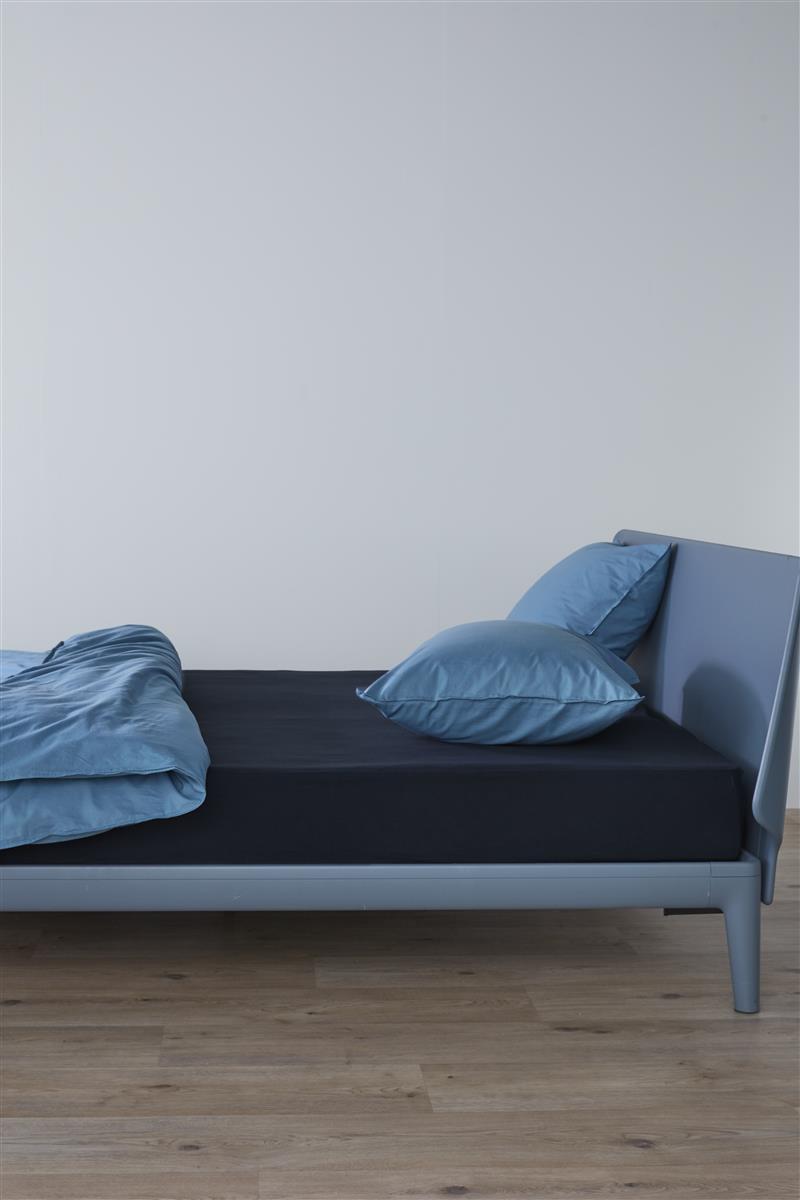 Beddinghouse - Jersey - Split-topper - Hoeslaken - 160x220 cm - Marine
