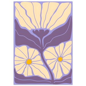 Artfulprints Poster Matisse – Soft bloom – A4 21×29.7 cm – Paars Artfulprints Poster Matisse – Soft bloom – A4 21×29.7 cm – Paars