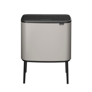 Brabantia Bo Touch Bin, met 1 binnenemmer, 36 liter – Soft Grey Brabantia Bo Touch Bin, met 1 binnenemmer, 36 liter – Soft Grey