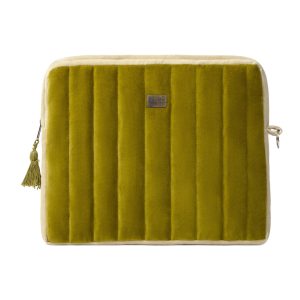 Calma House Gevoerde laptophoes Osaka – Groen – 38×26 Calma House Gevoerde laptophoes Osaka – Groen – 38×26