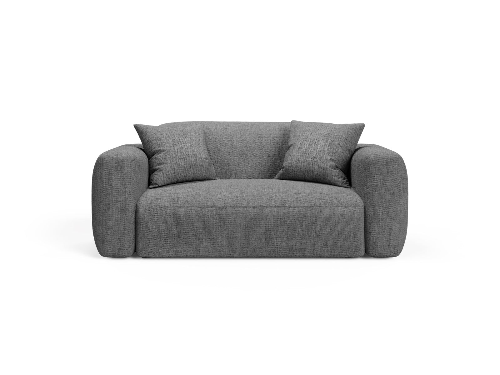 Cosmopolitan Design Modulaire bank Strino 2-zits, structurele stof gri
