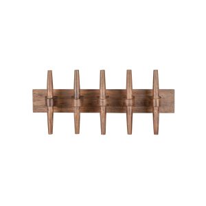 Dutchbone Jakub Kapstok/ Wandkapstok Walnoot Hout Bruin Dutchbone Jakub Kapstok/ Wandkapstok Walnoot Hout Bruin
