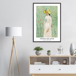 Artfulprints Poster Vincent van Gogh – Girl in white – 70×100 cm – Gro Artfulprints Poster Vincent van Gogh – Girl in white – 70×100 cm – Gro