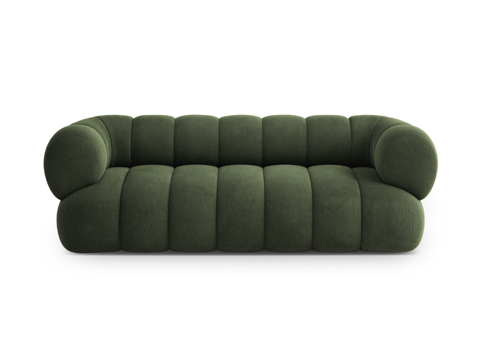 Cosmopolitan Design Bank Koge 3-zits, flueel groente - 95x210x70cm