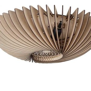 Blij Design plafondlamp Orb – 2 lichts – 48 x 13 cm – beige Blij Design plafondlamp Orb – 2 lichts – 48 x 13 cm – beige