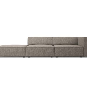 Cosmopolitan Design linker bank Arendal 4-zits, chenille, grijs – 102x Cosmopolitan Design linker bank Arendal 4-zits, chenille, grijs – 102x