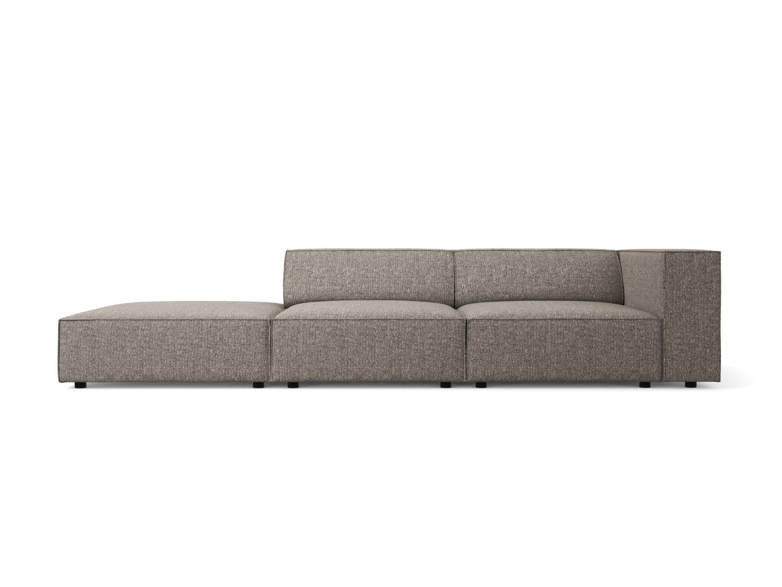 Cosmopolitan Design linker bank Arendal 4-zits, chenille, grijs - 102x