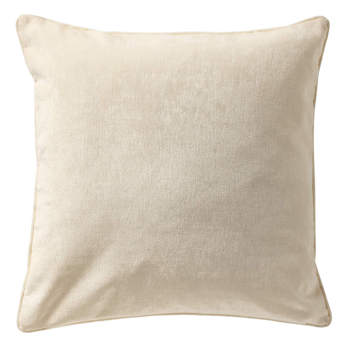 LEWY - kussenhoes 60x60 cm - glansvelours - groot formaat - Snow White