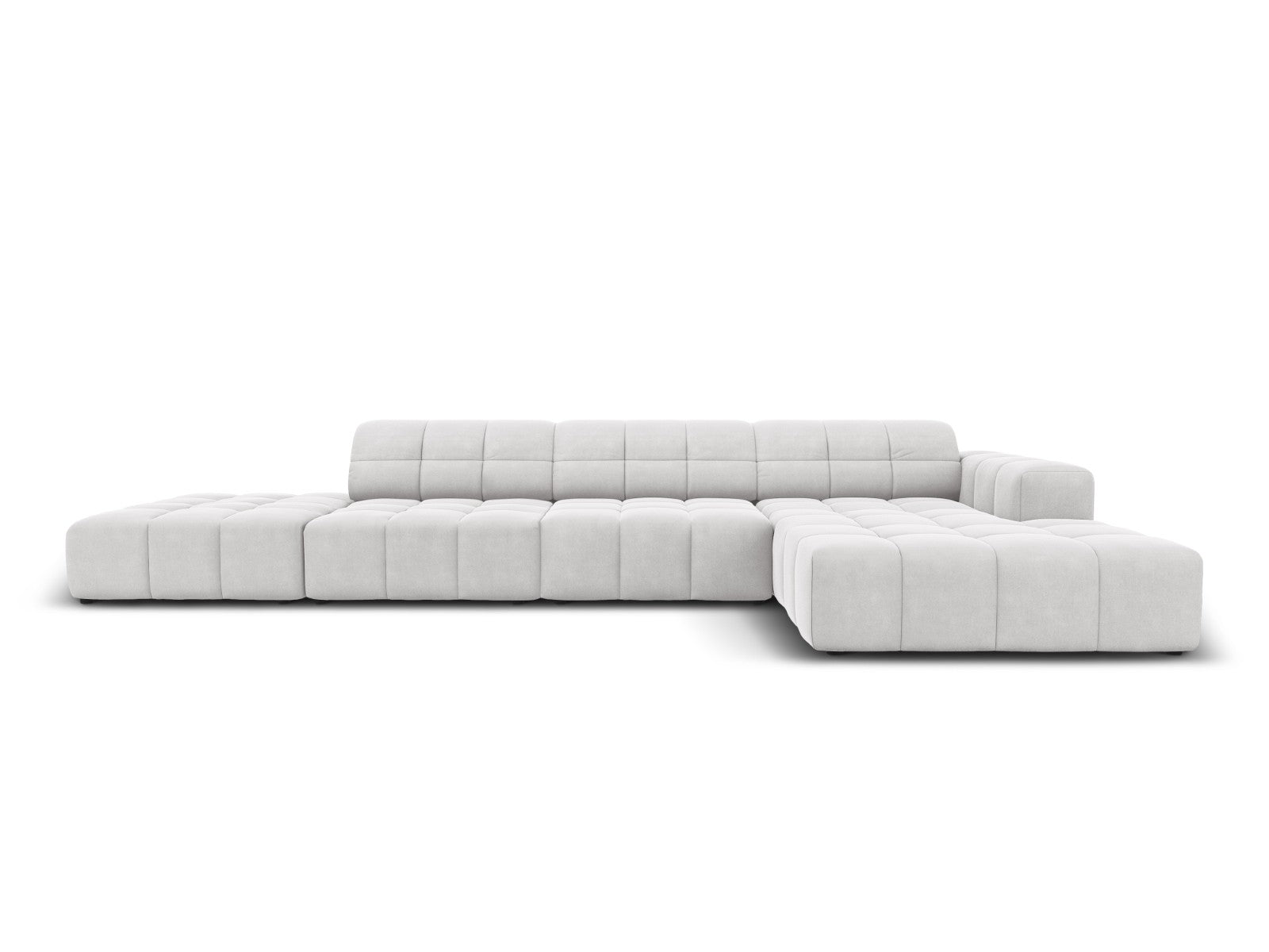Cosmopolitan Design rechter hoekbank Chicago 5-zits, flueel geld - 167