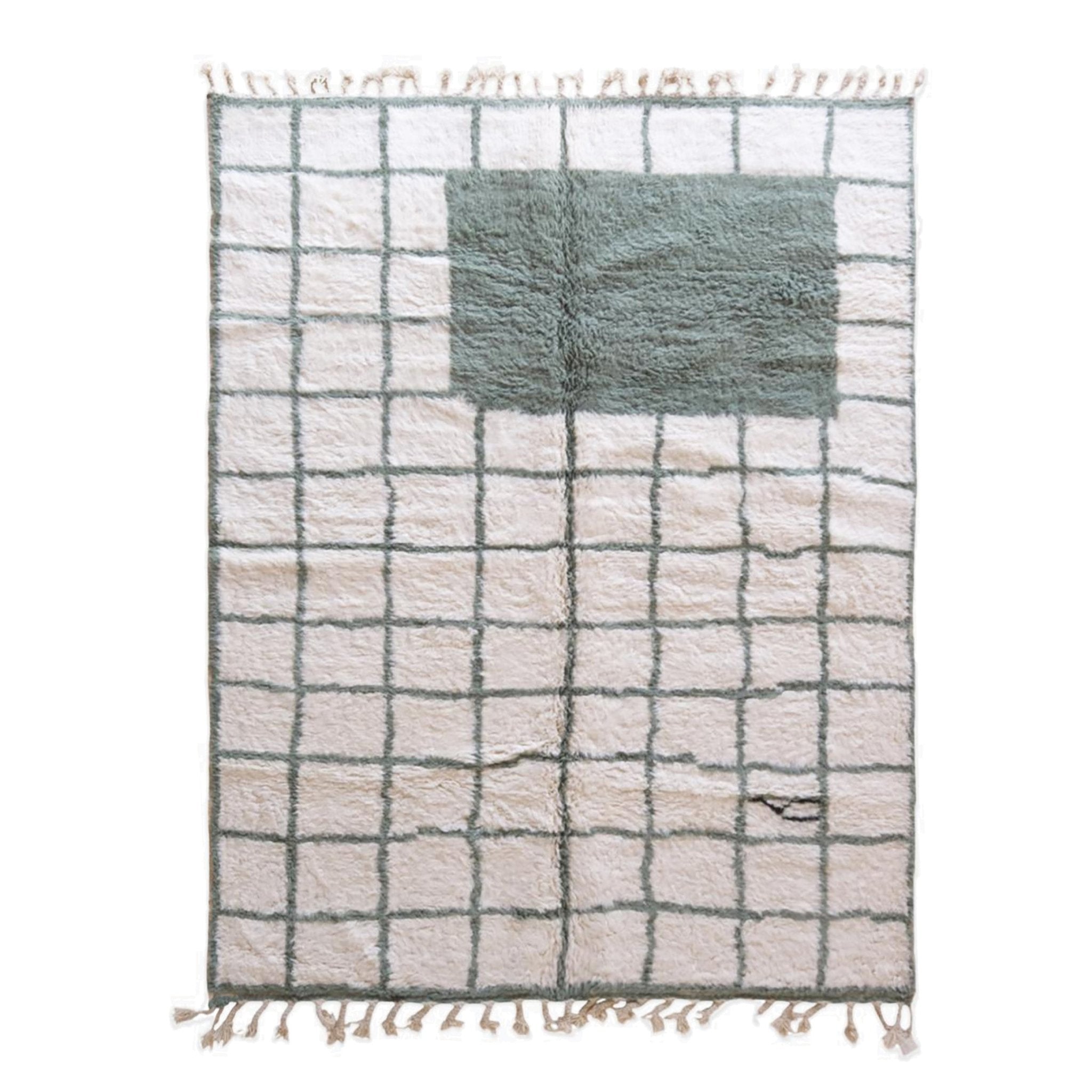 AFK Living vloerkleed Berber - handgemaakt - Wol - 220 x 274 cm