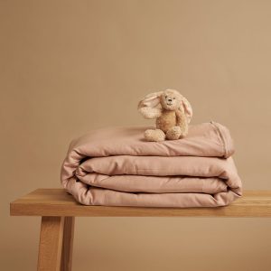 Coco & Cici – Kids – TENCEL Twill Dekbedovertrek Peach – 120×150 (zond