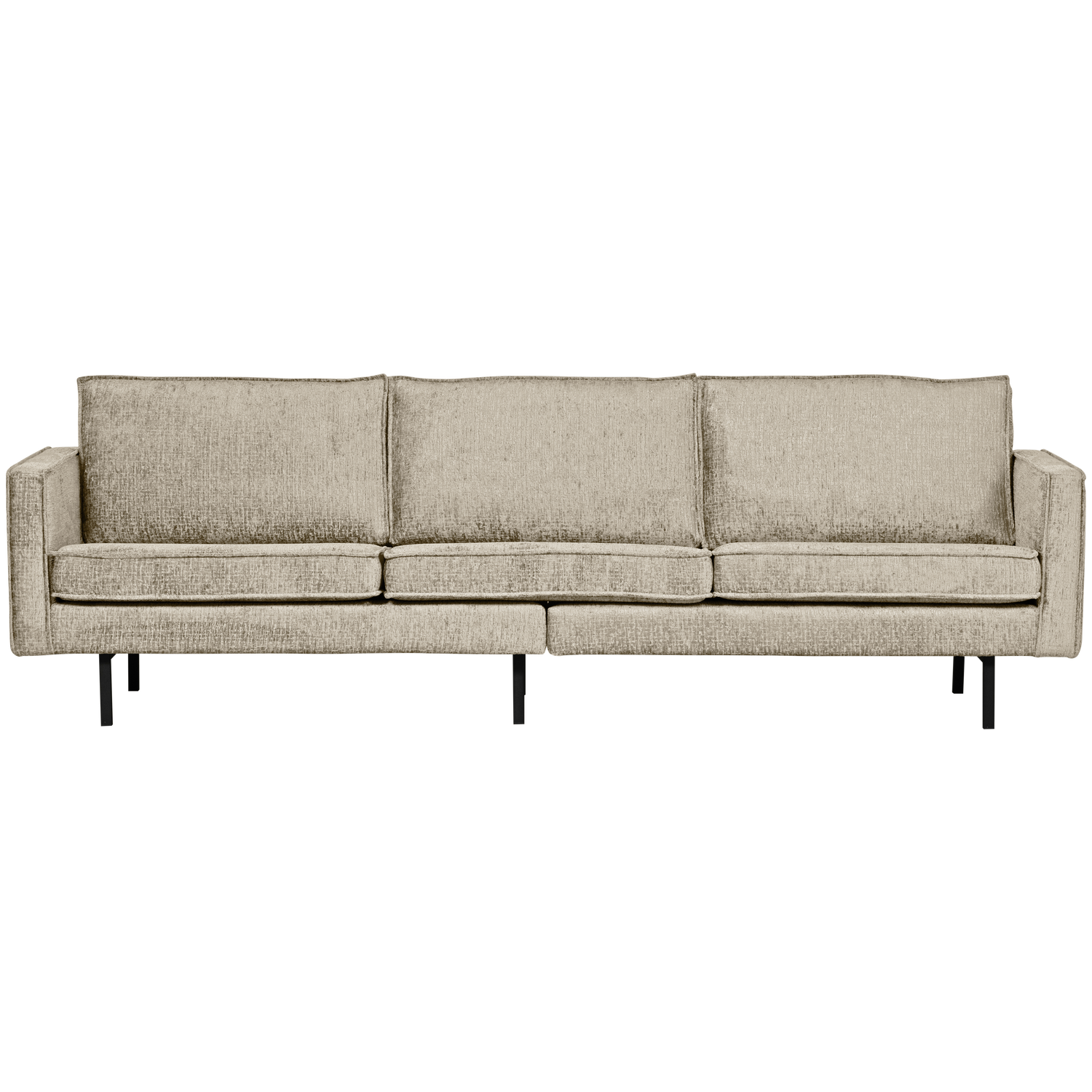 WOOOD 3-zits bank Rodeo - Velvet - Wheatfield - 85x277x86