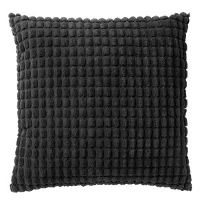 ROME – sierkussen 45×45 cm – effen kleur – 3D-structuur – Raven – zwar ROME – sierkussen 45×45 cm – effen kleur – 3D-structuur – Raven – zwar