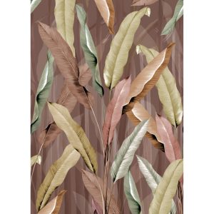 Superfresco Easy Fotobehang – Leaves Pink – Roze – 280x200cm Superfresco Easy Fotobehang – Leaves Pink – Roze – 280x200cm