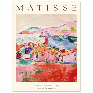 Artfulprints Poster Matisse – View of Collioure 1905 – 30×40 cm – Meer Artfulprints Poster Matisse – View of Collioure 1905 – 30×40 cm – Meer