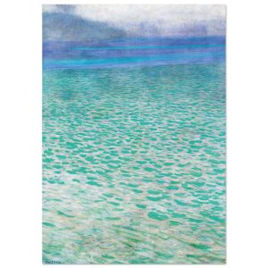 Artfulprints Poster Gustav Klimt – Attersee – A4 21×29.7 cm – Turquois Artfulprints Poster Gustav Klimt – Attersee – A4 21×29.7 cm – Turquois