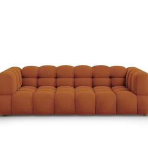 Cosmopolitan Design Modulaire bank Sky 4-zits, flueel, terracotta – 10