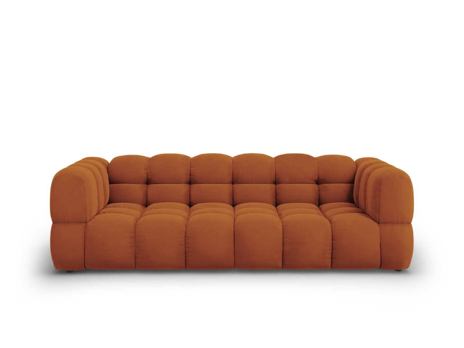 Cosmopolitan Design Modulaire bank Sky 4-zits, flueel, terracotta - 10
