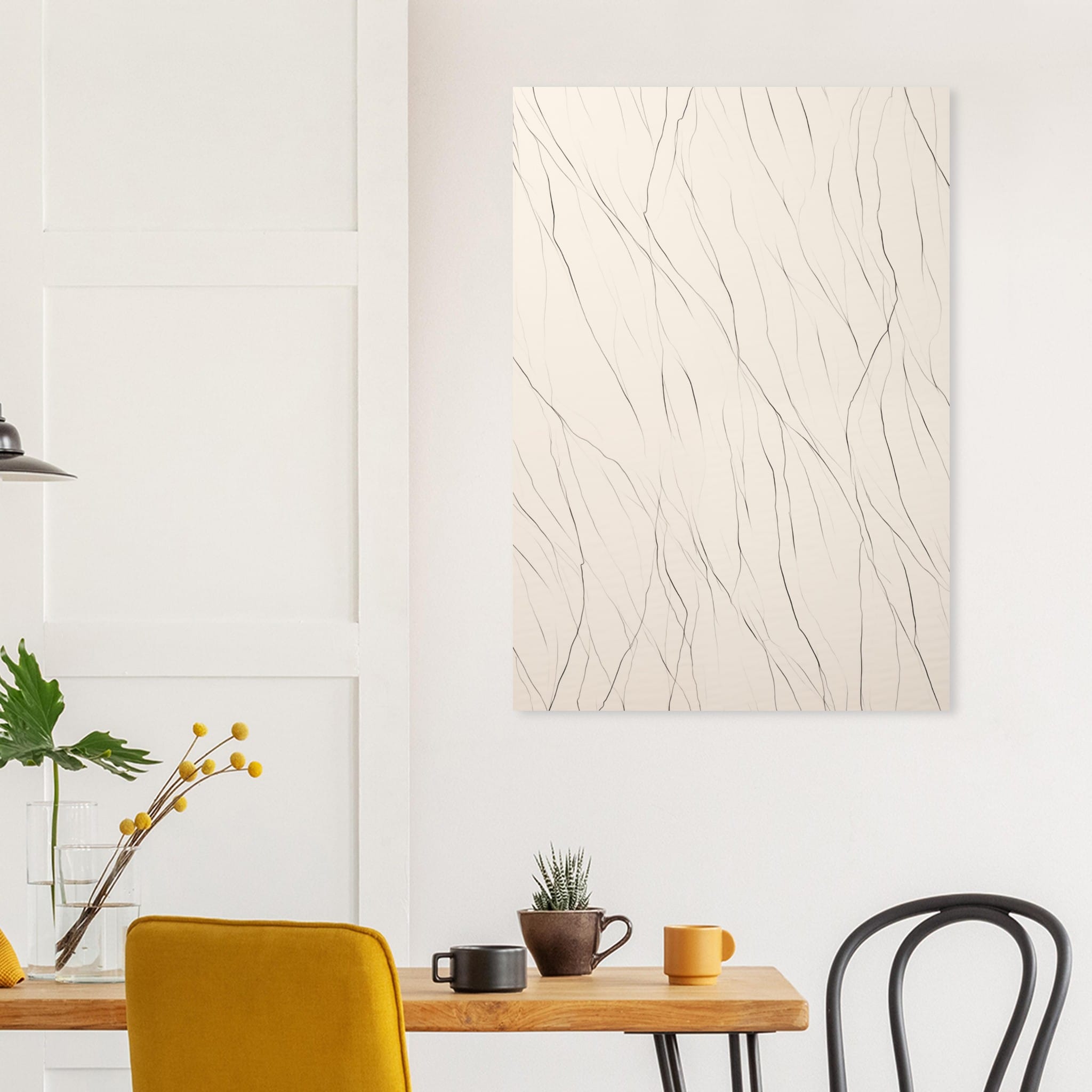 Artfulprints Abstract - Linear symphony poster 70x100 cm