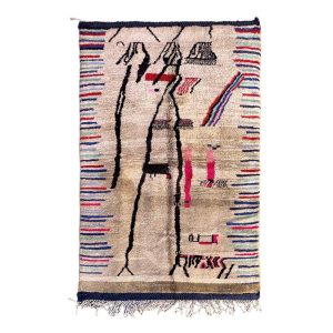 AFK Living vloerkleed Berber – handgemaakt – Wol – 168 x 266 cm