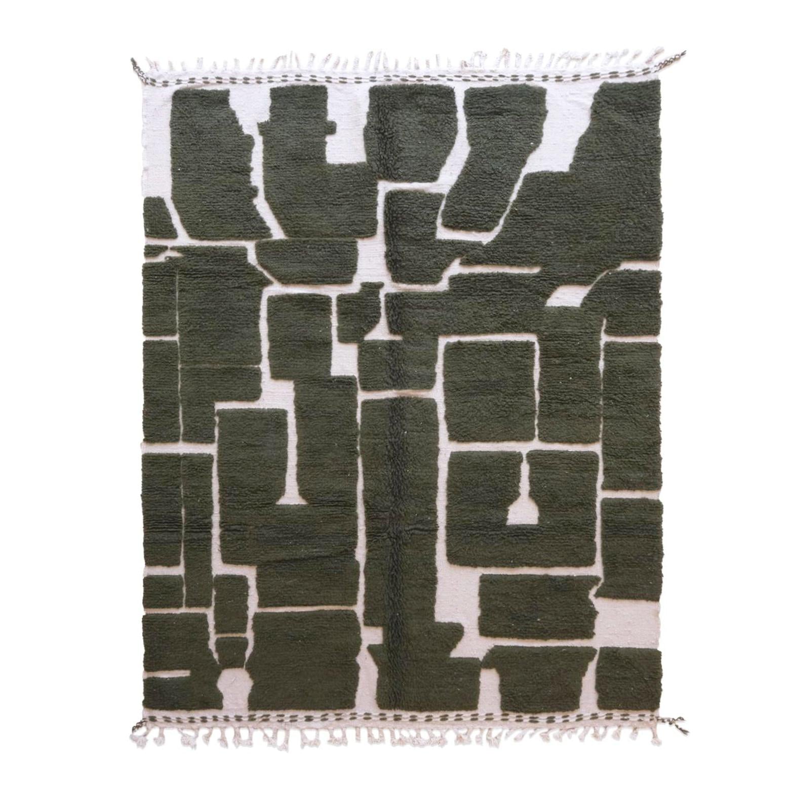 AFK Living vloerkleed Berber - handgemaakt - Wol - 216 x 294 cm