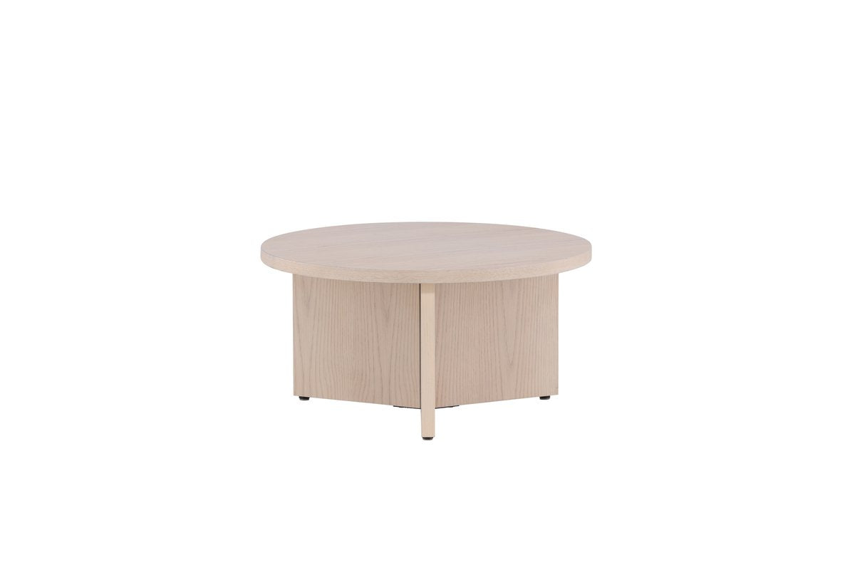 BRAM Salontafel Rosaria - ø85 cm - Whitewash