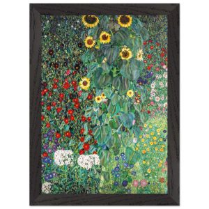 Artfulprints Poster met Lijst Gustav Klimt – Blumengarten – A4 21×29.7 Artfulprints Poster met Lijst Gustav Klimt – Blumengarten – A4 21×29.7