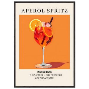 Artfulprints Poster met Lijst Aperol Spritz – Ingrediënten – 70×100 cm Artfulprints Poster met Lijst Aperol Spritz – Ingrediënten – 70×100 cm