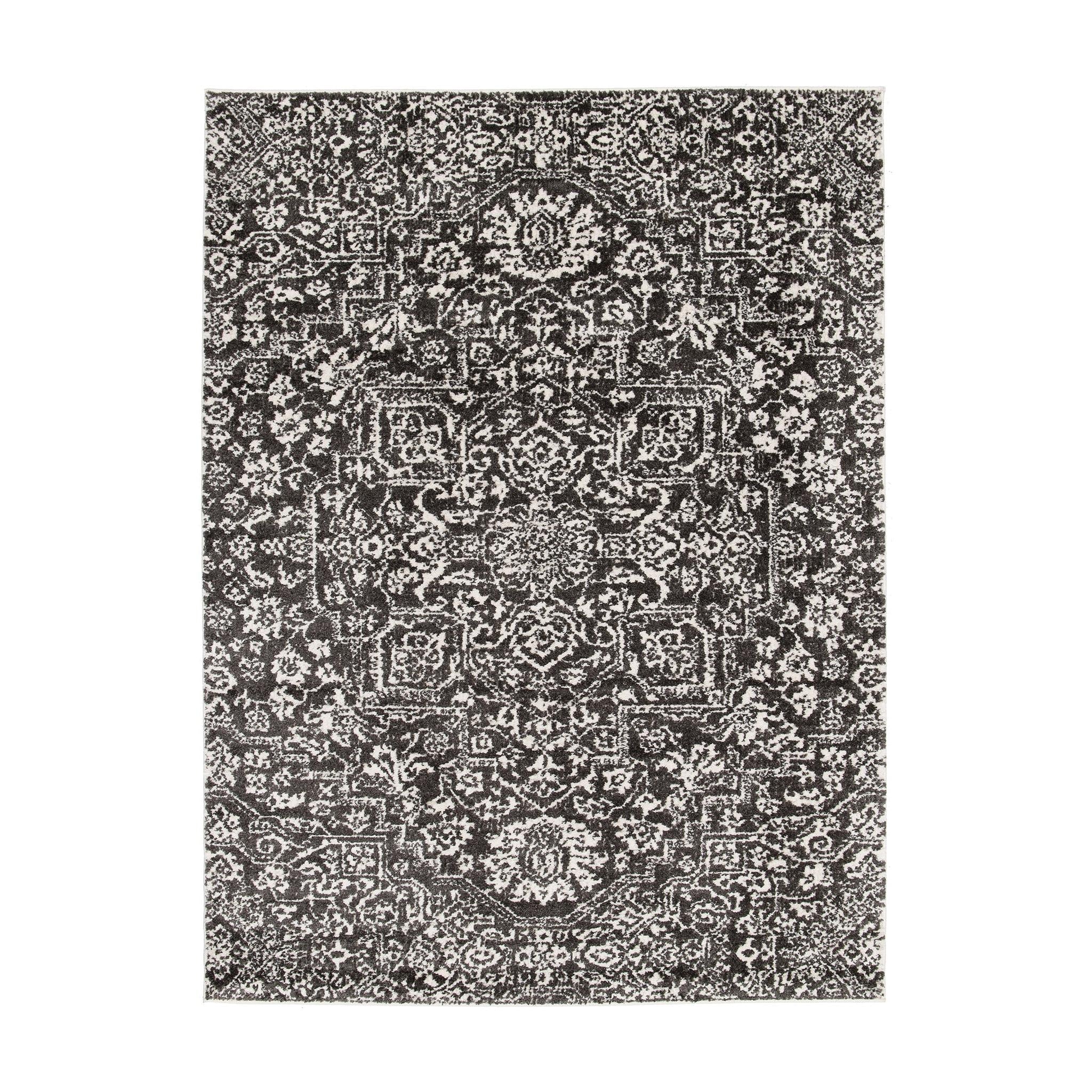 AFK Living vloerkleed Mirza - zeer zacht - grijs - 160 x 230 cm