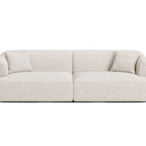 Cosmopolitan Design Modulaire bank Campi 4-zits, structurele stof lich