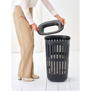 Brabantia Collect-It Wasmand 55 liter, set van 2 – Black Brabantia Collect-It Wasmand 55 liter, set van 2 – Black