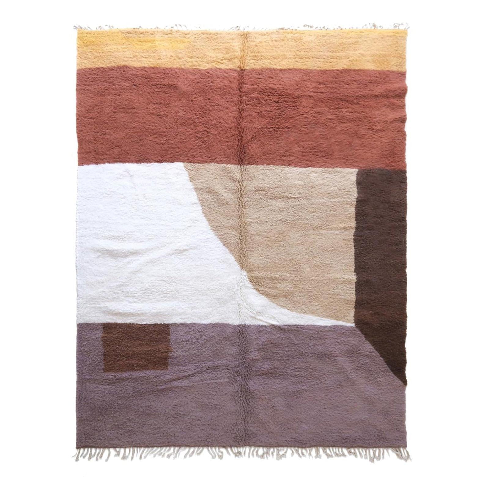 AFK Living vloerkleed Berber - handgemaakt - Wol - 300 x 402 cm