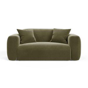 Cosmopolitan Design Modulaire bank Strino 2-zits, flueel groente – 98x Cosmopolitan Design Modulaire bank Strino 2-zits, flueel groente – 98x