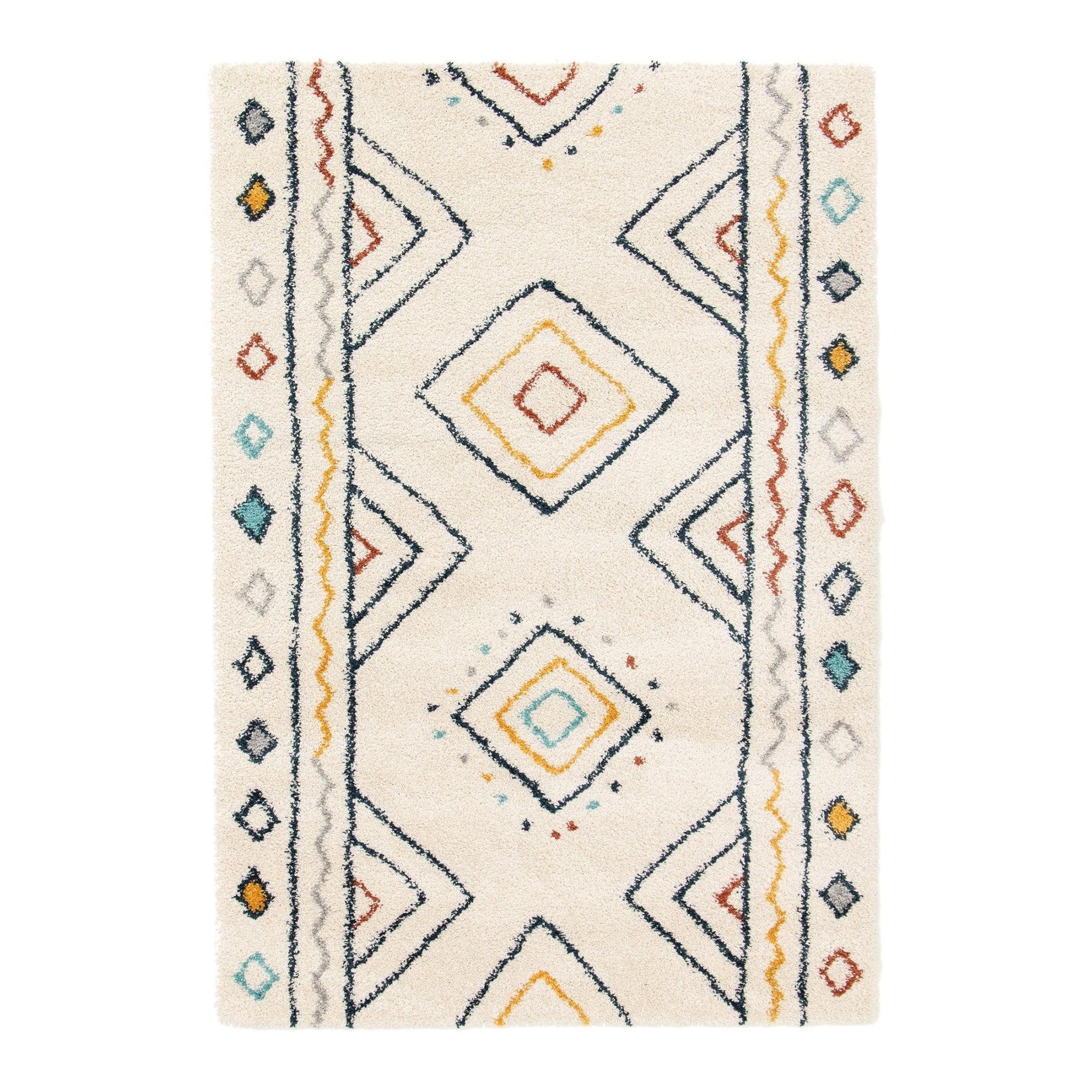 AFK Living vloerkleed Aztec - voor kinderen - beige - 160 x 230 cm