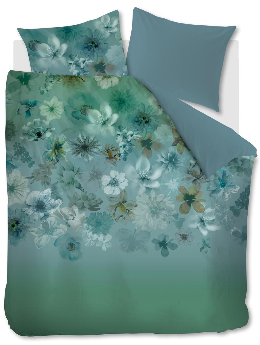 Beddinghouse Lou dekbedovertrek - Tweepersoons - 200x200/220 cm - Blau