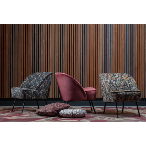 BePureHome Vogue Fauteuil -Polyester – Chestnut – 69x57x70 BePureHome Vogue Fauteuil -Polyester – Chestnut – 69x57x70