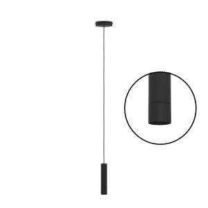 EGLO hanglamp Almudaina – led – 4 cm – zwart – dimbaar – staal EGLO hanglamp Almudaina – led – 4 cm – zwart – dimbaar – staal