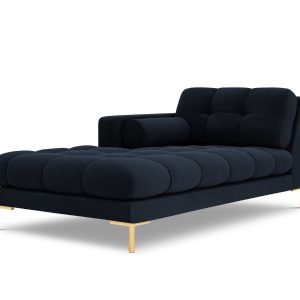 Cosmopolitan Design linker meridiaan Bali flueel, donkerblauw – 185×10 Cosmopolitan Design linker meridiaan Bali flueel, donkerblauw – 185×10